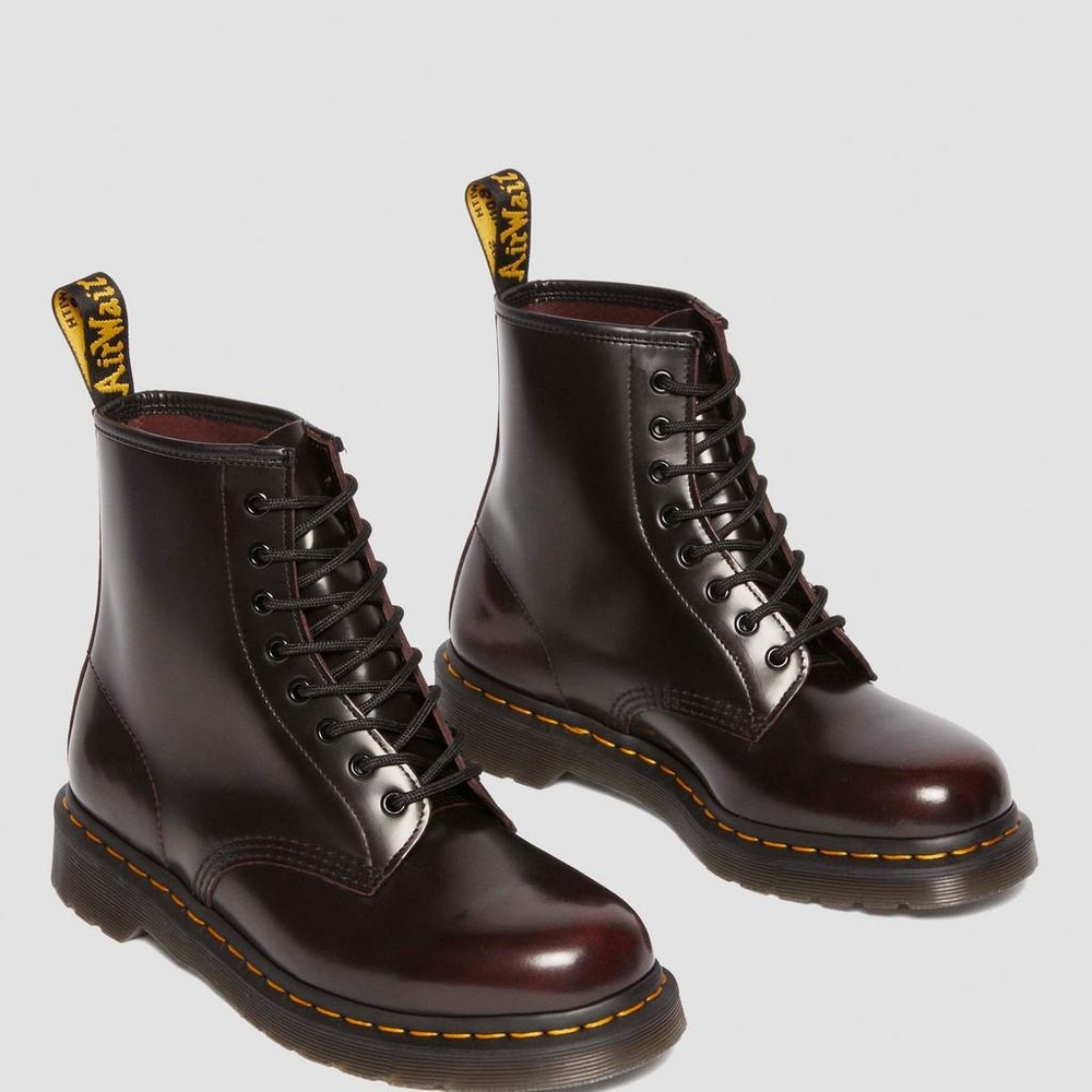Cherry Red Leather 1460 Arcadia Doc Martens